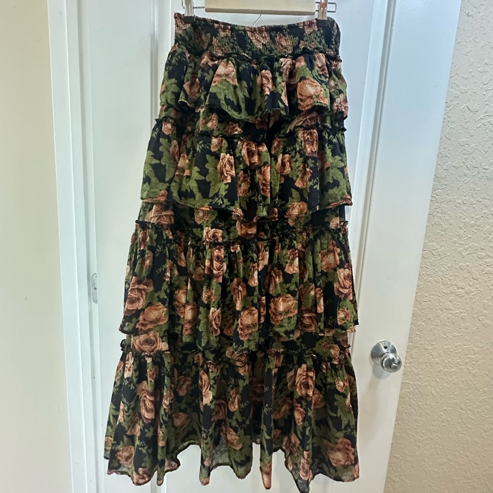 Free People “Sawyer Maxi Skirt”